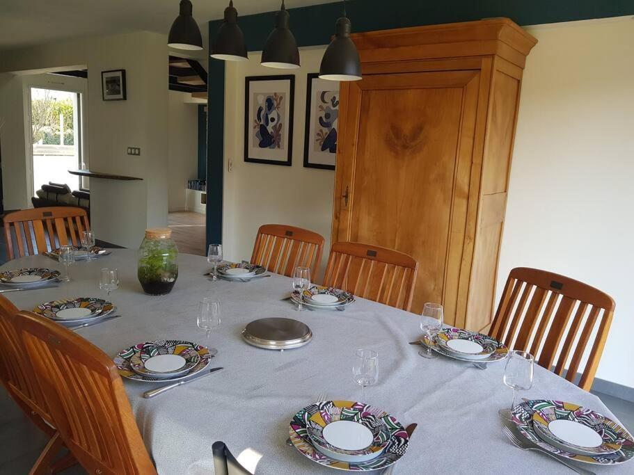 9 Pers 160 M² +Jardin- 10Mn Nantes -30Mn Mer Bouguenais Exterior foto