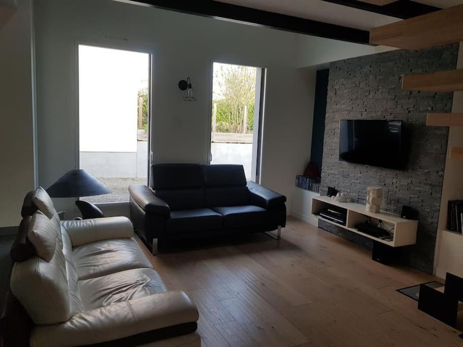 9 Pers 160 M² +Jardin- 10Mn Nantes -30Mn Mer Bouguenais Exterior foto